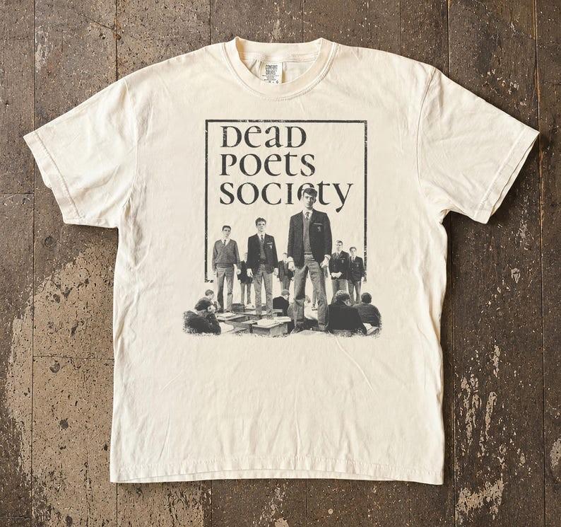 Dead Poets Society Vintage Film Shirt, Robin Williams Retro Drama Tee