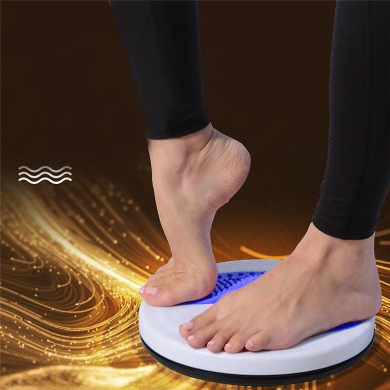 Home Fitness Figure Slim Disc Foot Massage Plate Exercise Board