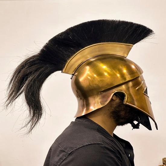 Corinthian Helmet Great Spartan Helmet Medieval Steel Helmet With Inner Liner  Bets Gift For Him