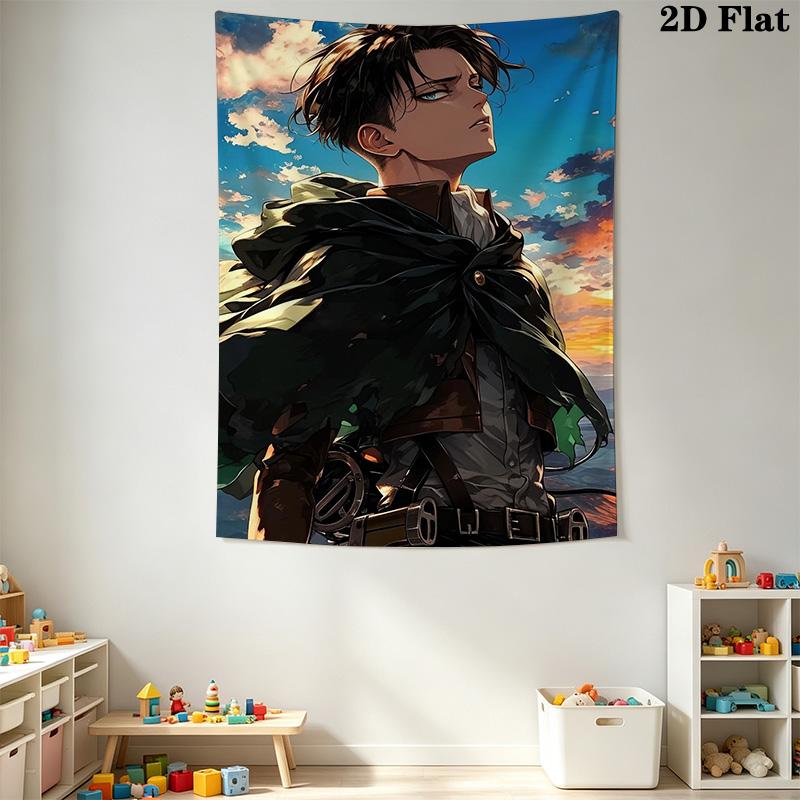 Attack on Titan Pattern Home Decor Tapestry, Wall Hanging, Decorative RV Wall Cloth.SGT0917038