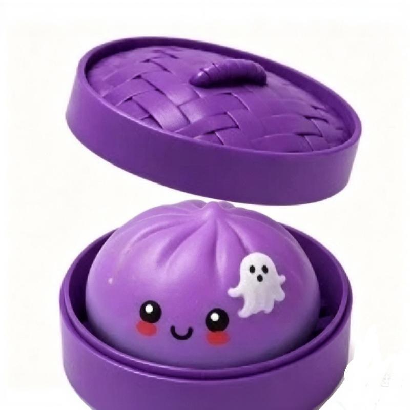 Halloween Ghost Stress Relief Slow Rebound Soft Sticky Fidget Toy for Kids Birthday Gift Halloween Party Favors