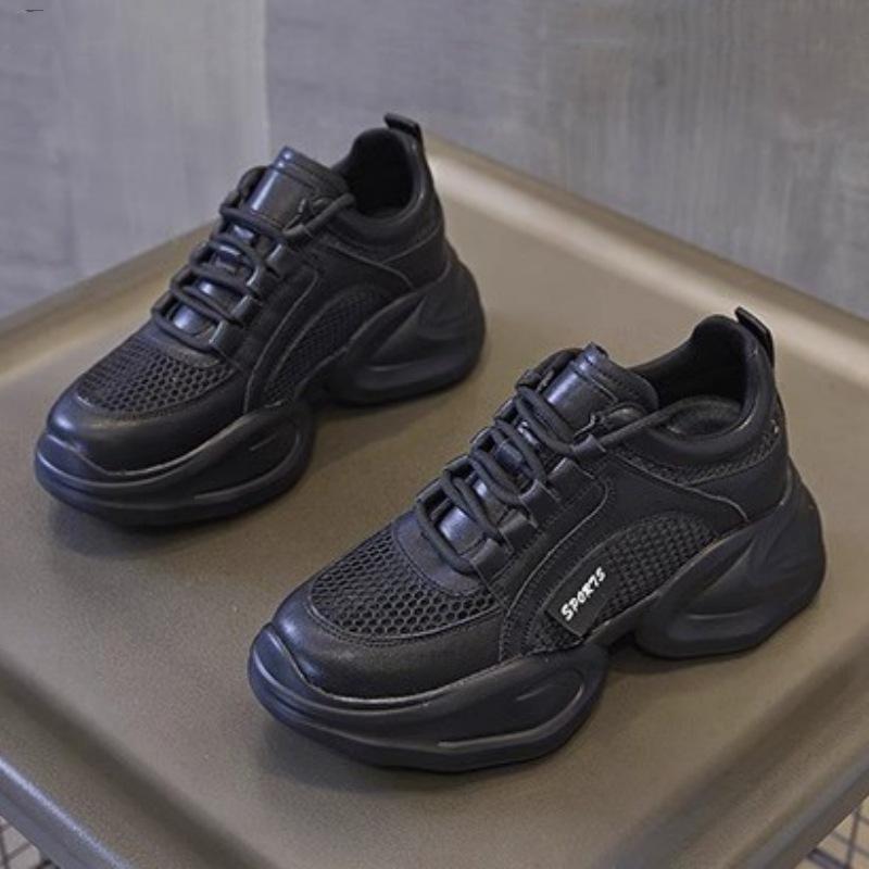 

Обувь для папы Explosion Platform, женская, весенняя, новая, модная, универсальная, сетчатая, дышащая, спортивная, повседневная обувь 35