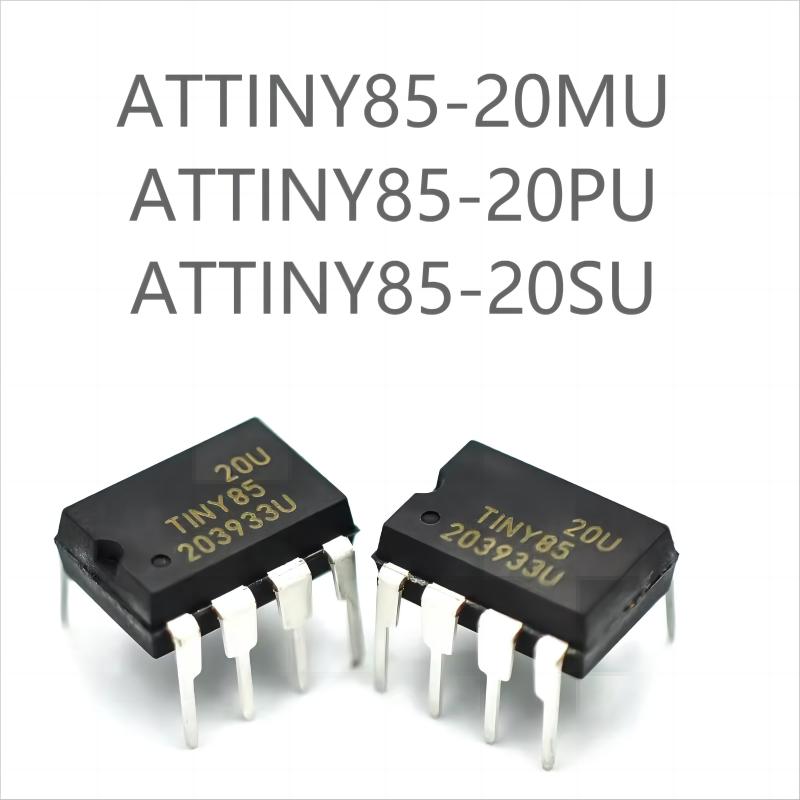 

250 шт абсолютно нових серії ATTINY85 20MU 20PU 20SU ATTINY85-20PU(100pcs）