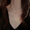 Aurora Freshwater Pearl & Millet Bead Clavicle Necklace - High-End, Natural, Versatile Design