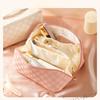 Large Capacity and Portable Designmultifunctional PU Leather Folding Travel Makeup and Toiletries Bag Large Capacity and Porta