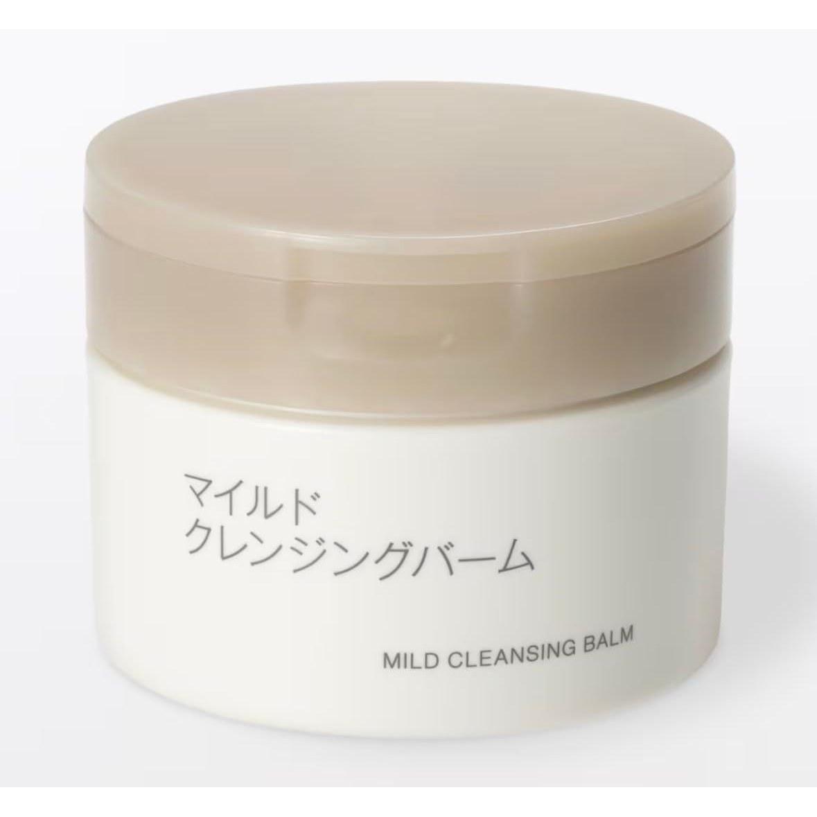 Muji Нежный очищающий бальзам 90 г Лопатка Средство для снятия макияжа Низкое раздражение Без отдушек