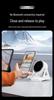 5-in-1 Bluetooth Speaker: Smart Sensor, Wireless Charger, Magnetic Phone Holder, Rotating Multifunction.