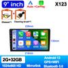 Android13 7 9 10 Inch Car Radio GPS 2 Din Radio Stereo Receiver Player 64G Multimedia Player Wireless CarPlay Android Auto Gift