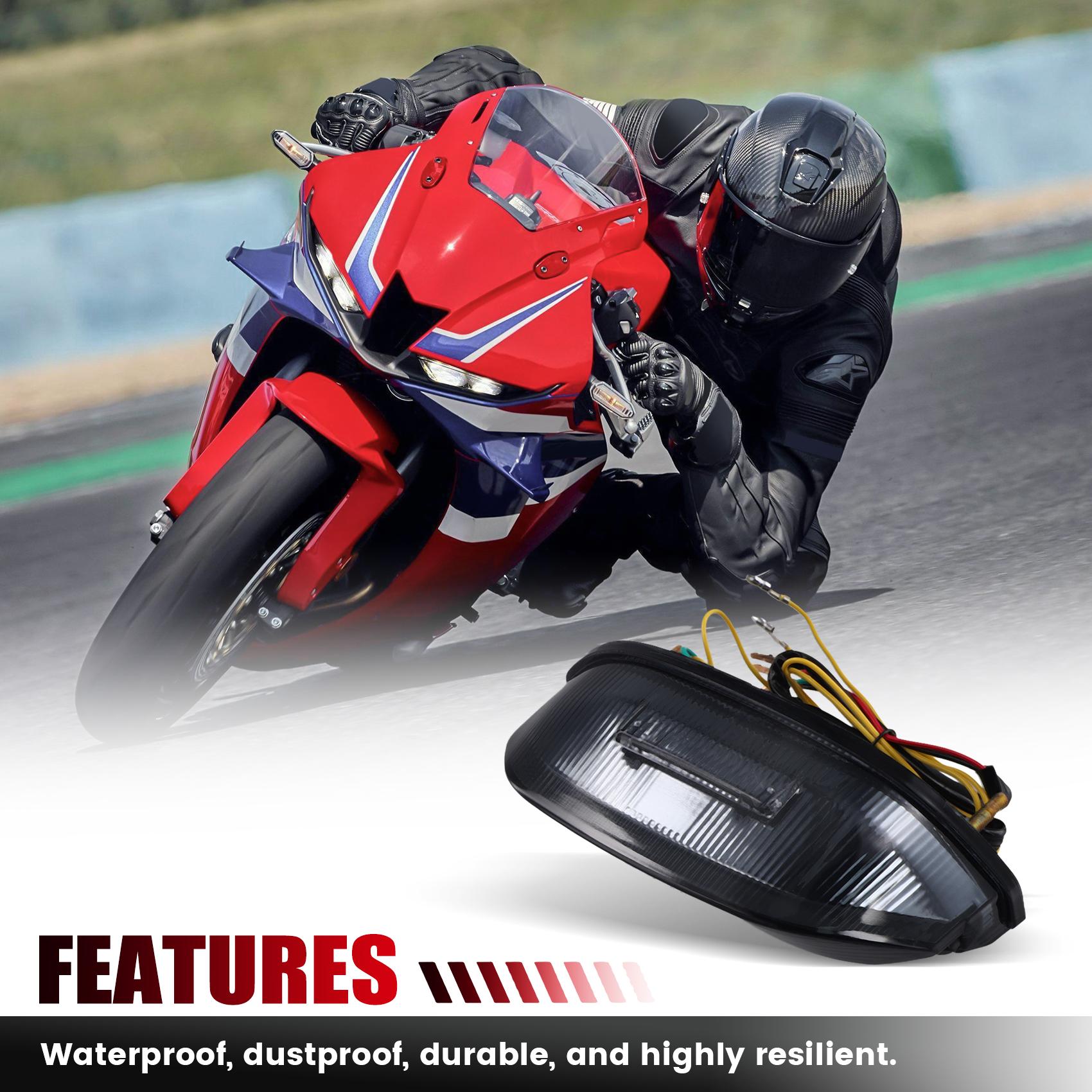 A58X-Rear Tail Light Brake Turn Signals Integrated LED Light For Honda CBR600RR 2013- Accessories