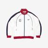 Brand Unisex Color Block Point Premier Jersey Track Top White Red Reju6ez25ow