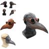 Unique Plague Doctor Mask With Long Bird Beak Design For Gothic Steampunk Halloween Parties