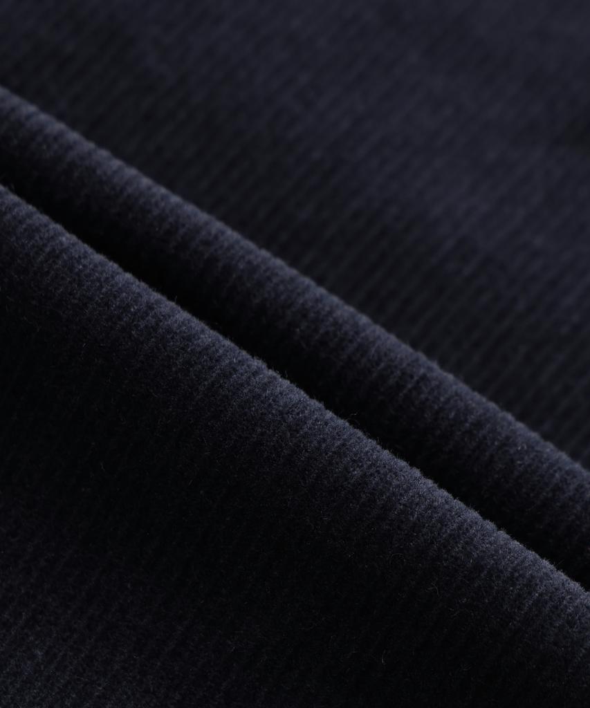 BROOKS BROTHERS Corduroy Harrington Jumper (Navy) (Bbopmbg302)