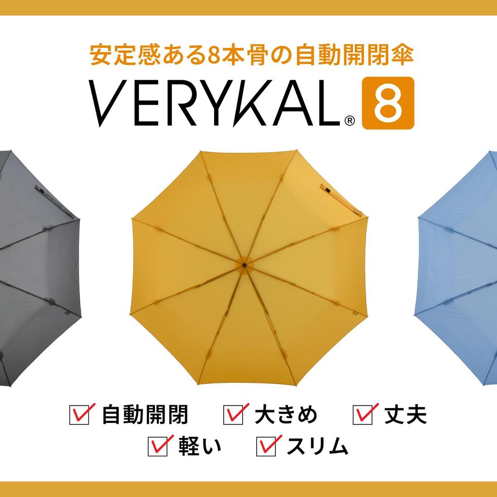Amvel Folding Automatic Automatic Strong Water Super Water 8 VERYKAL8 230g Paraply, Open/Close Paraply, One-touch Paraply, Open/Close, Repellent,