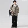 Padded Clothes Men's and Women's Winter Loose Hooded Waterproof Padded Jacket Thickened Casual Padded Clothes Couple Jacket