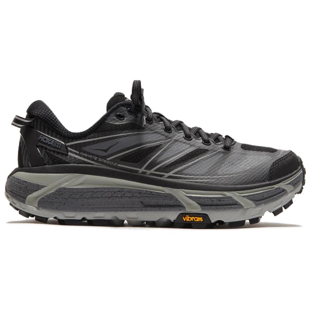 HOKA One One Mafate Speed 2 Comfortable Low-Top Casual Running Shoes Men Sneaker Black 1126851UBCSTL