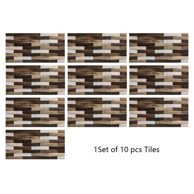 29 Styles Flat Marble Embossing Tiles Wall Sticker Kitchen Oil-proof Bathroom Waterproof Peel & Stick Hard Crystal Wallpaper