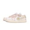 Jordan Air Jordan 1 Vintage Basketball Shoes Women's Low top Pink/White/Gold DC0774-606(Team724-)