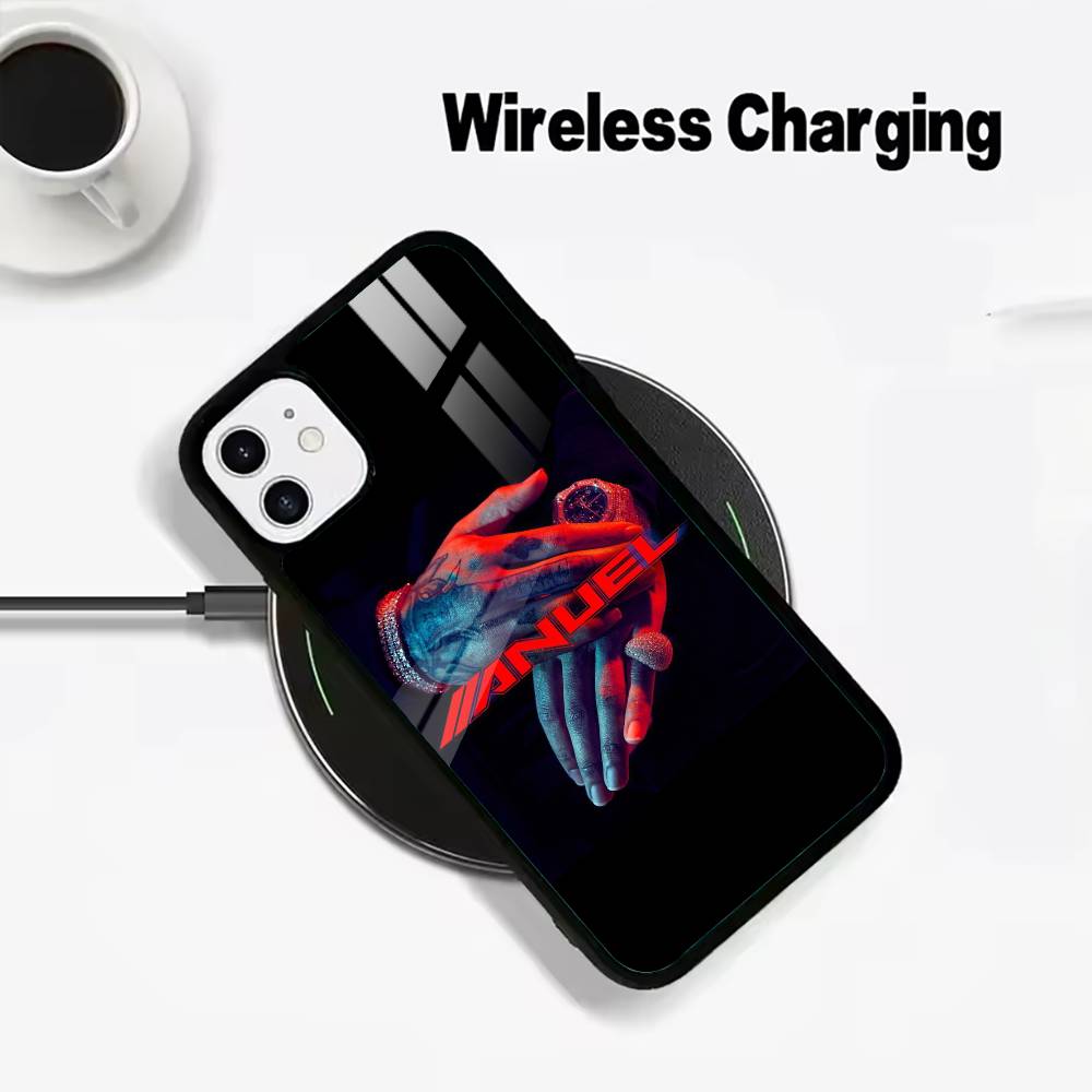 Reggaeton singer-A-Anuel- AA For IPhone17 16 15 14 13 12 11 Plus Pro Max Plus Wireless Charger Phone Case iPhone12Pro