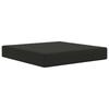 Outdoor Sofa Cushion 2 Pcs Black Polyester