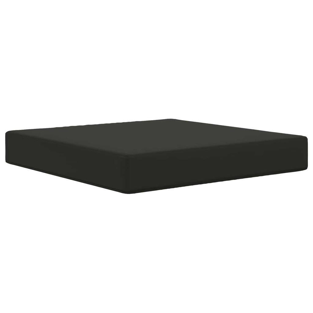Outdoor Sofa Cushion 2 Pcs Black Polyester