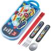 Skater Tomica Trio Set for Kids 16.5cm Chopsticks Spoon Fork