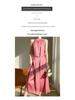 2024 Summer Women's French Retro Acetate Satin Halter Neck Sleeveless Dress