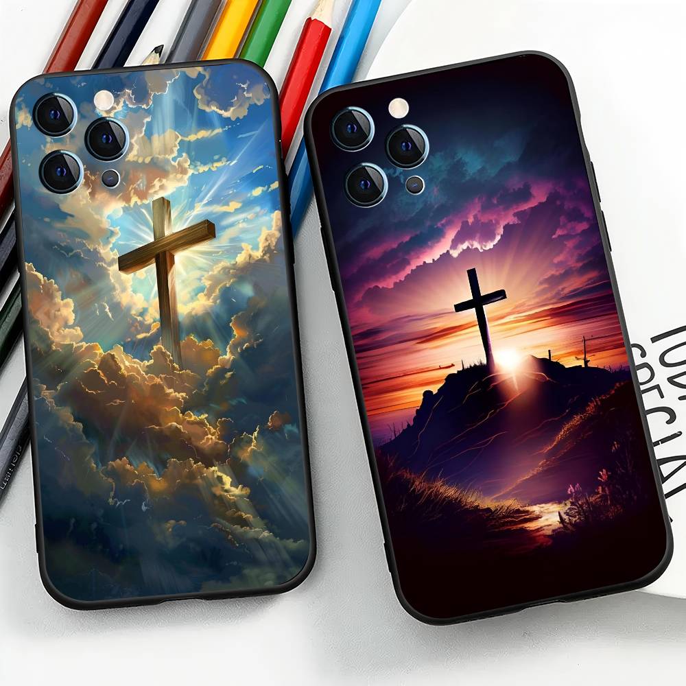 Bible Verse Jesus Christ Christian For Iphone 17 Air 16 Pro Max 15 14 13 Full Cover Anti-Shock MagSafe Cover