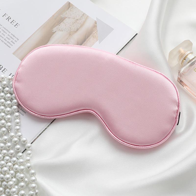 Unisex Soft Breathable Sleep Eye Mask with Adjustable Strap - Blocks Light for Comfort During Travel or Sleep
