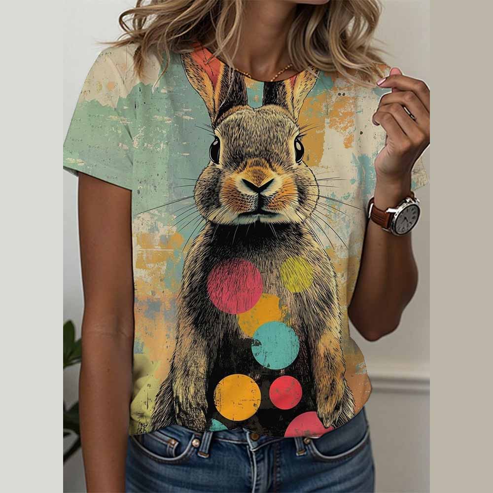 

Геометрическое лицо поп-арт футболка этническая 3D-печать женская уличная футболка с круглым вырезом Харадзюку Y2k топ оверсайз 6XL