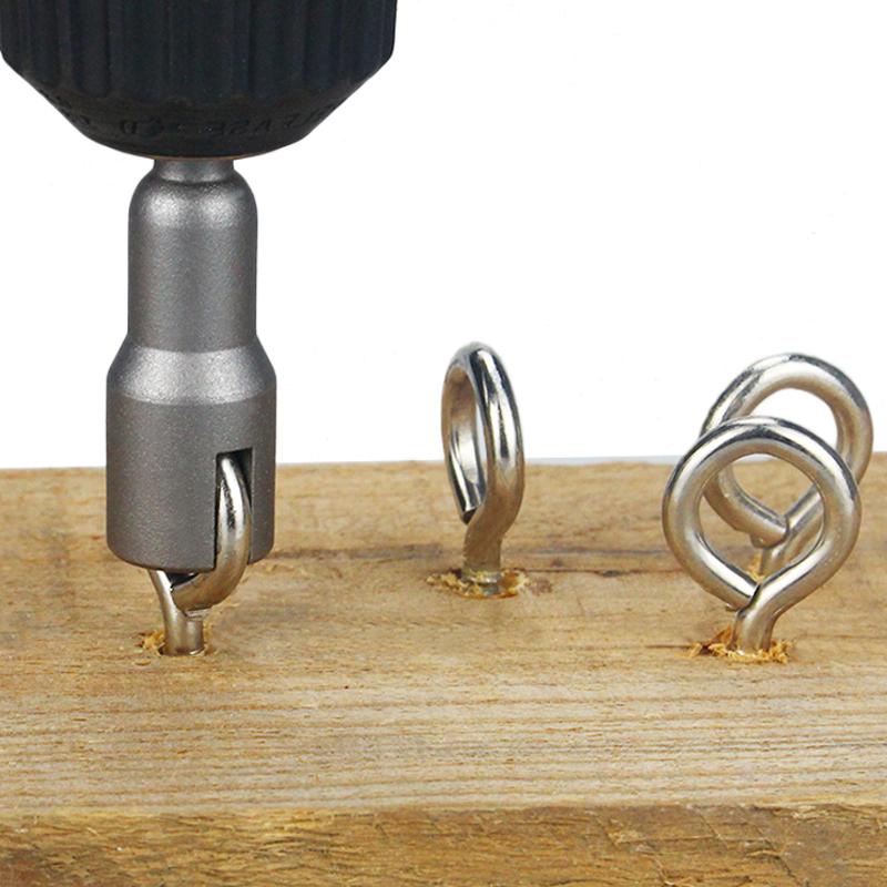 Butterfly Screws Bolt Socket Wrench Hex Shank Drill Adapter Wing Nut Driver For Power Tool Slotted Electric Screwdriver Sleeve