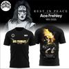 Ace Frehley Tribute Rust in Vrede KISS Oprichter Gitarist 1951 2025 T-shirt Unisex T-shirt
