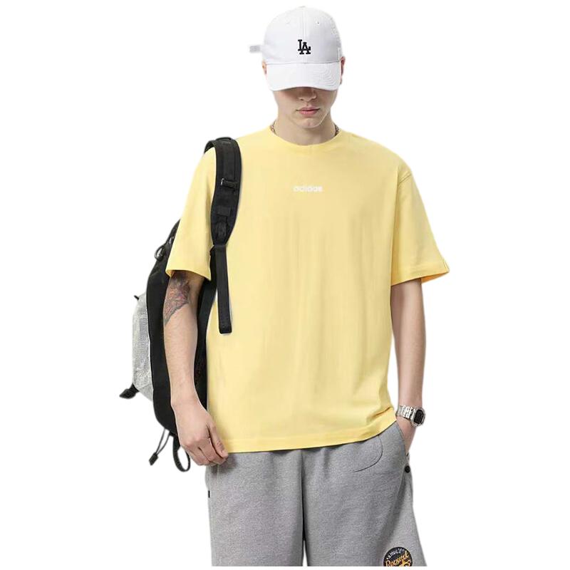adidas Unisex Breathable Comfortable Trendy Sports Casual Short Sleeve T-Shirt