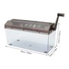 Mini Hand Shredder Portable Hand Shredder Paper Shredder Manual Paper Shredder Mini Paper Cutting Machine Office