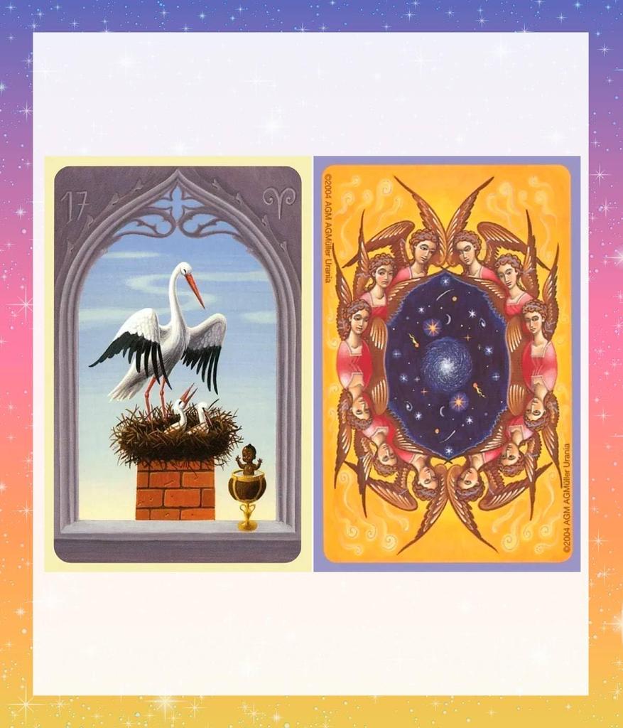 Mystical Lenormand Lenormand Oracle and Tarot Cards with Japanese Instructions (Lulucouture) [Authentic]