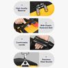 Heavy‑Duty Tool Bag With Hard Waterproof Base Wide Mouth Storage Tote Shoulder Strap For Electrician Carpenter Repair Work