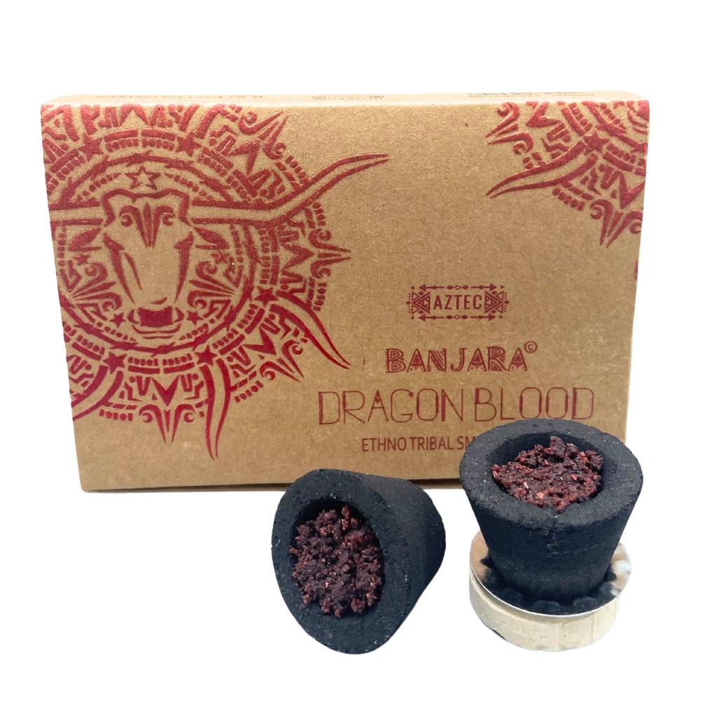 Dragon's Blood Sage Smudge Cups Banjara