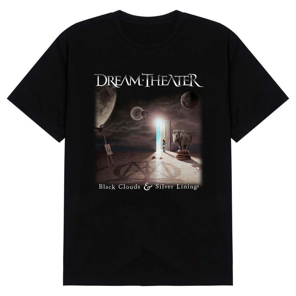

Black Clouds And Silver Linings Dream Theater s T shirt S-4XL AA422 Unisex T-Shirt M