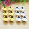 2pcs Big Chinese Gold Ingot Ornament Yuanbao Fengshui Decor Mascot Metal Crafts Auspicious Lucky Crafts Moving House Home Decor