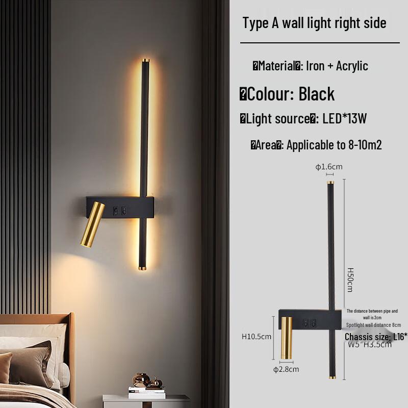 

Xuan Yong Minimalist LED Wall Sconce
