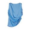 JNBY 2026 Summer Sleeveless Loose Cowl Neck Shirt
