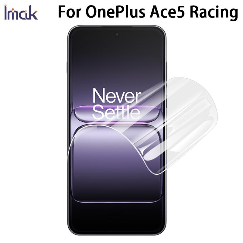 For OnePlus Ace5 Racing 5G Glass IMAK Hydrogel Film 4th Generation Full Coverage Screen Protector