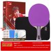 Tianji Blue Professional Grade Shakehand Table Tennis Racket with Eight-Star Blue Sponge Backhand Grip