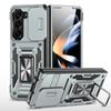Armor Series For Samsung Galaxy Z Fold6 5G Kickstand Case Slide Lens Cover PC+TPU Phone Shell