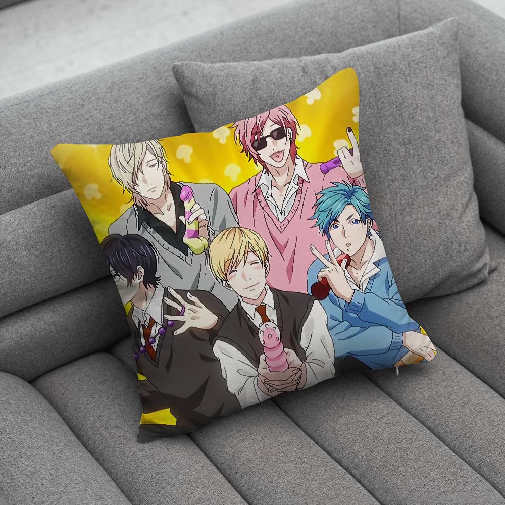 

Yarichin AAyato Club Yuris Pillow Case Pillowcase Home Sofa Cushions Car Cushions Pillowcover Office Pillowshell Pillow 30x30cm