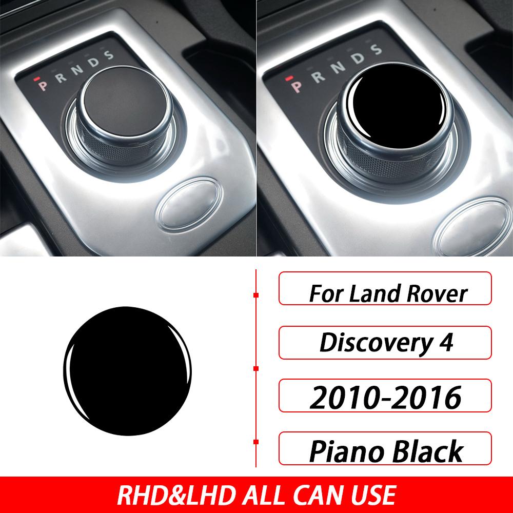 

For Land Rover Discovery 4 2010-2016 Carbon Fiber Car Interior Accessories Multimedia Panel Engine Button Cover Trim Sticker