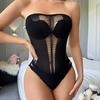 Sex Underwear Fishing Net Tights Leaking Back Mesh Coat Hip Skirt