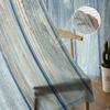 Old Wooden Board Sheer Curtains for Living Room Decoration Window Curtains for Kitchen Tulle Voile Organza Curtains