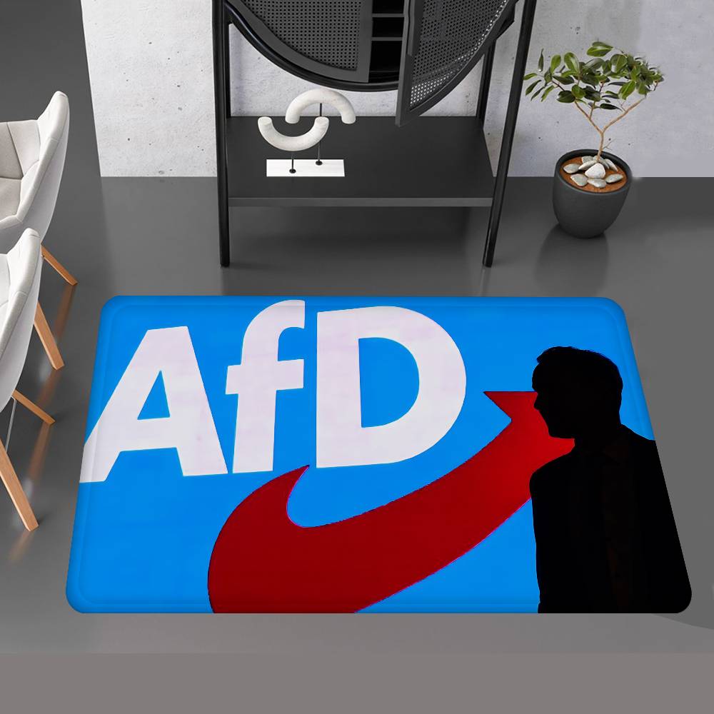 

Political AfD Logo Room Mats Anti-slip Absorb Water Long Strip Cushion Bedroon Mat Household Carpets 40x60cm