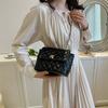 Stylish Pu Leather Ladies Shoulder Bag Summer 2023 Trendy Crossbody Chain Bag
