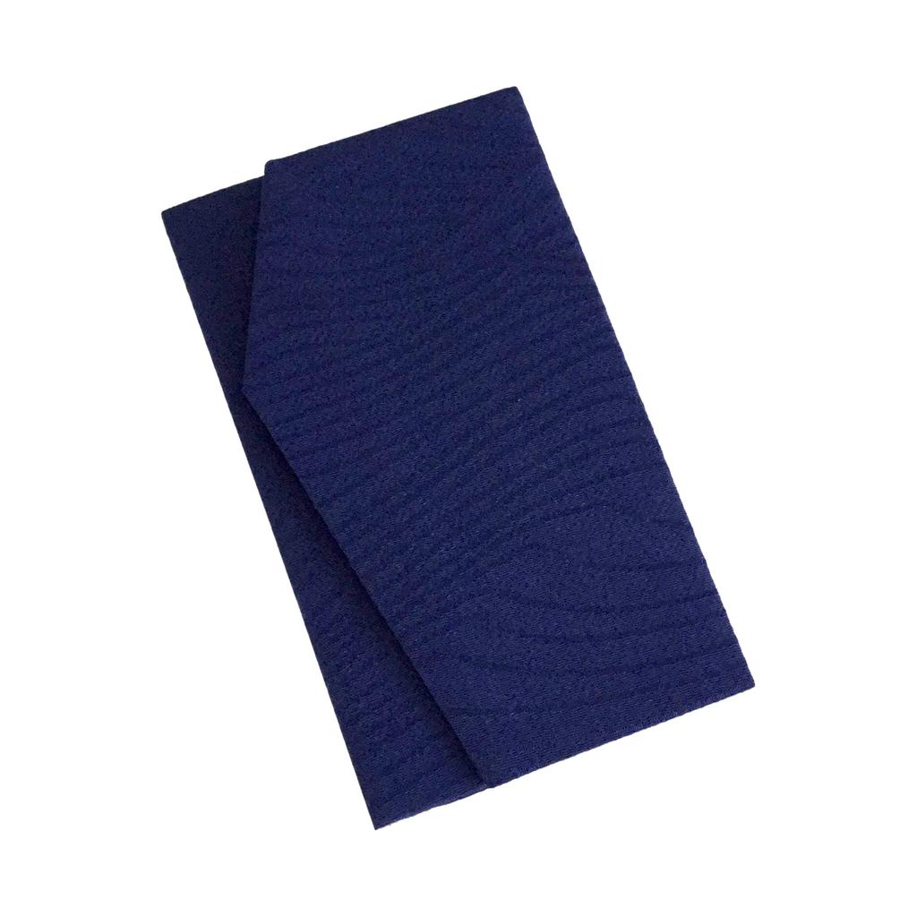 Taiko Sangyo Navy Fukusa (cloth for Celebrations and Condolences), 12 X 20cm, Tango Chirimen Silk Crepe, Gold Envelope Fukusa, Boxed, Made In Japan,